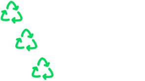 Recycled aluminum, recycled lithium, recycled gold.