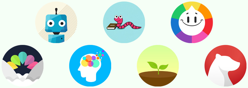 App Store educational app icons