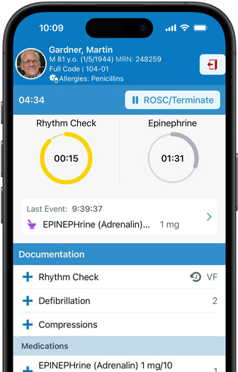 Appen Epic Rover visas på en iPhone.