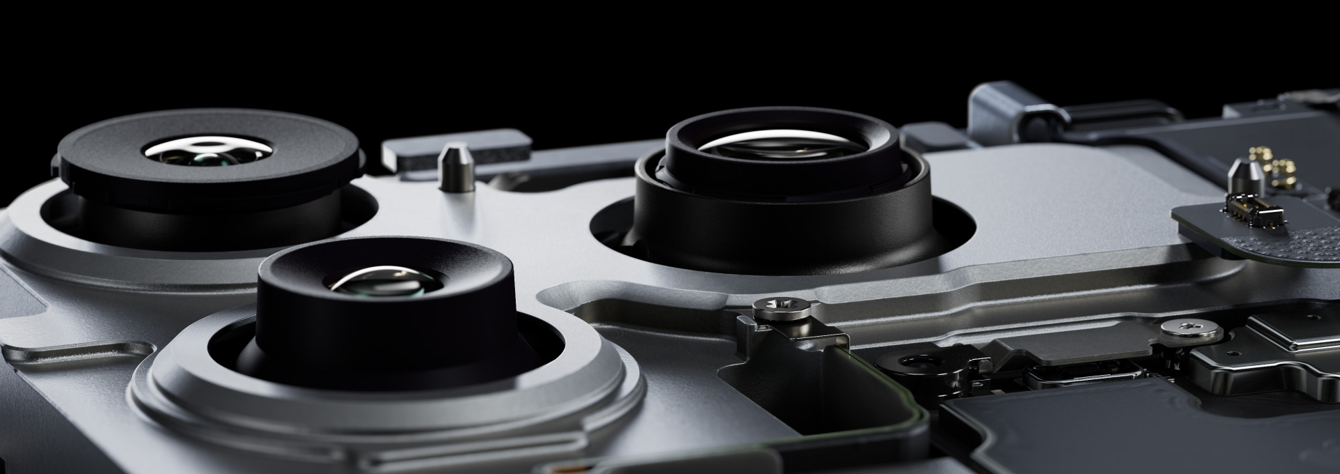 iPhone 17 Pro, εσωτερικό, σύστημα κάμερας Pro Fusion 48 MP, Κύρια κάμερα Fusion 48 MP, Κάμερα 48 MP Fusion με Υπερευρυγώνιο φακό, κάμερα 48 MP Fusion με Τηλεφακό