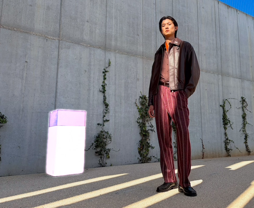 Apple Intelligence Clean Up tool highlighting a background object in a photo