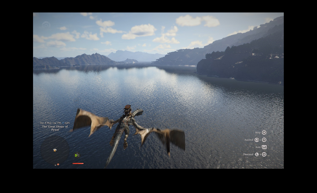 Екран на MacBook Pro с видео игра